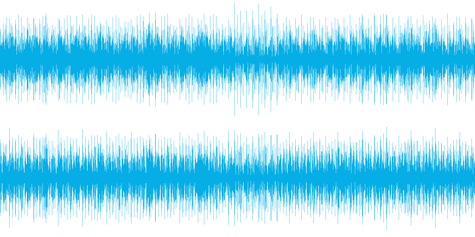 DJライブBGMの再生済みの波形
