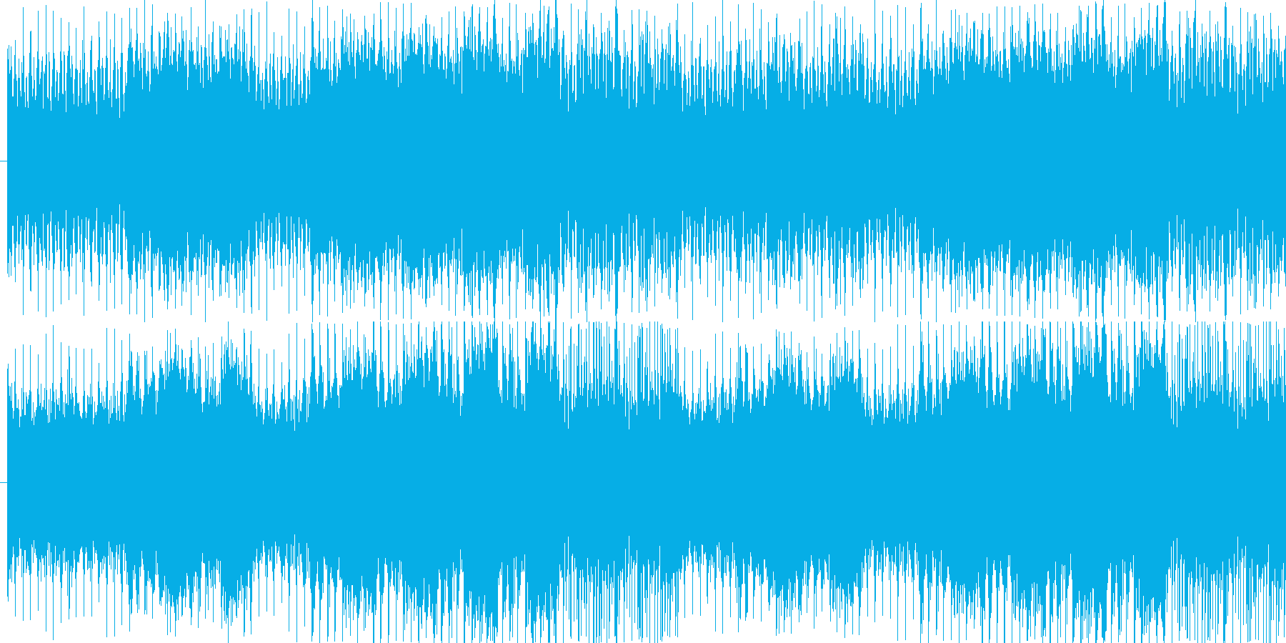 パワフルで神秘的なゲーム音楽の再生済みの波形