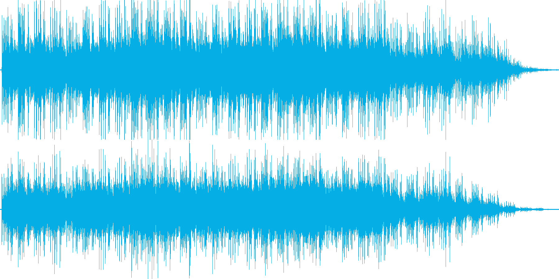 春の爽やかなピアノ楽曲。の再生済みの波形