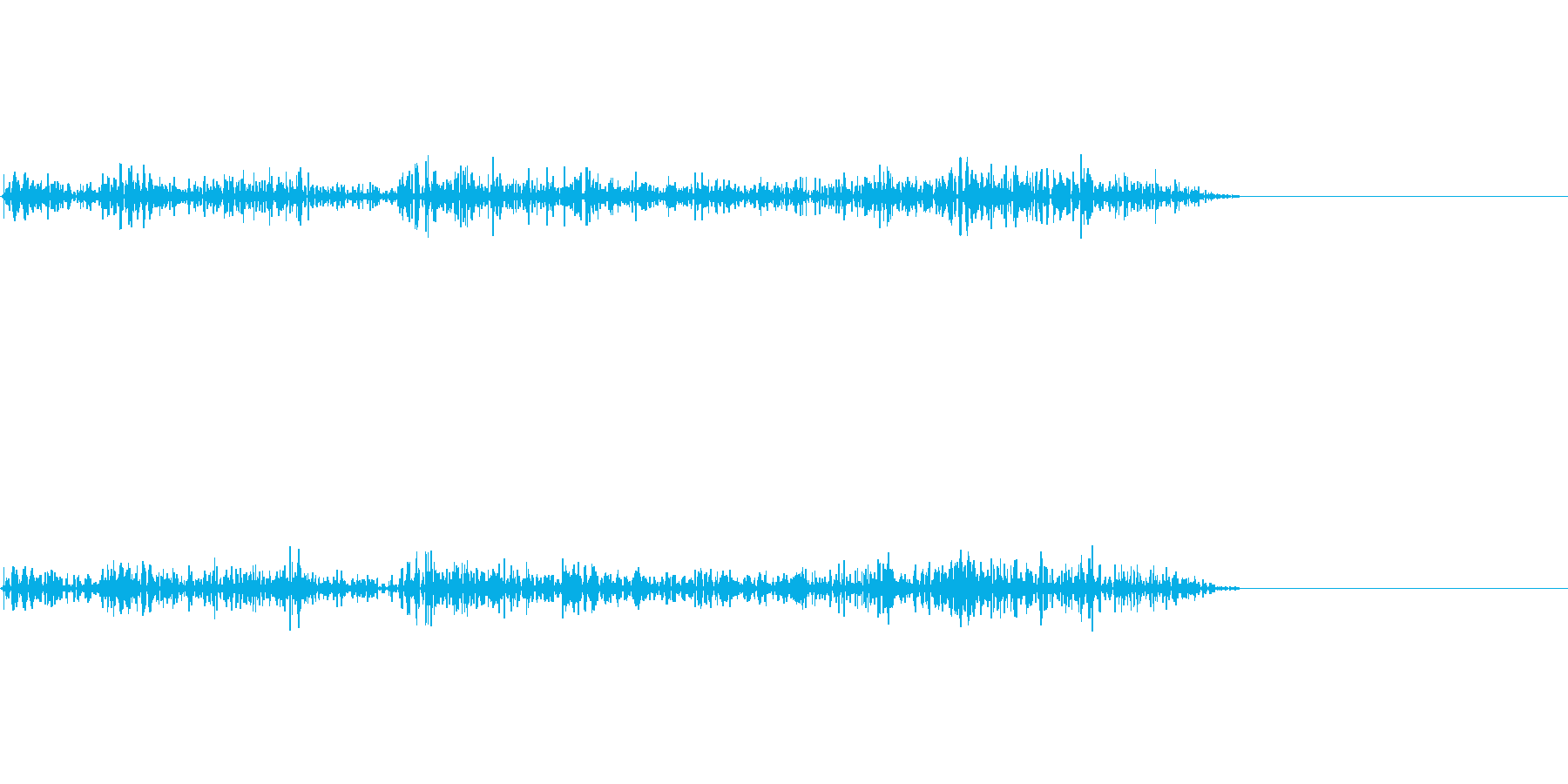 炎系魔法などに ゴーーっとした効果音の再生済みの波形