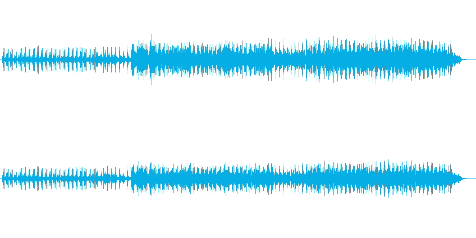 主よ人の望みの喜びよ-バッハ-オルゴールの再生済みの波形