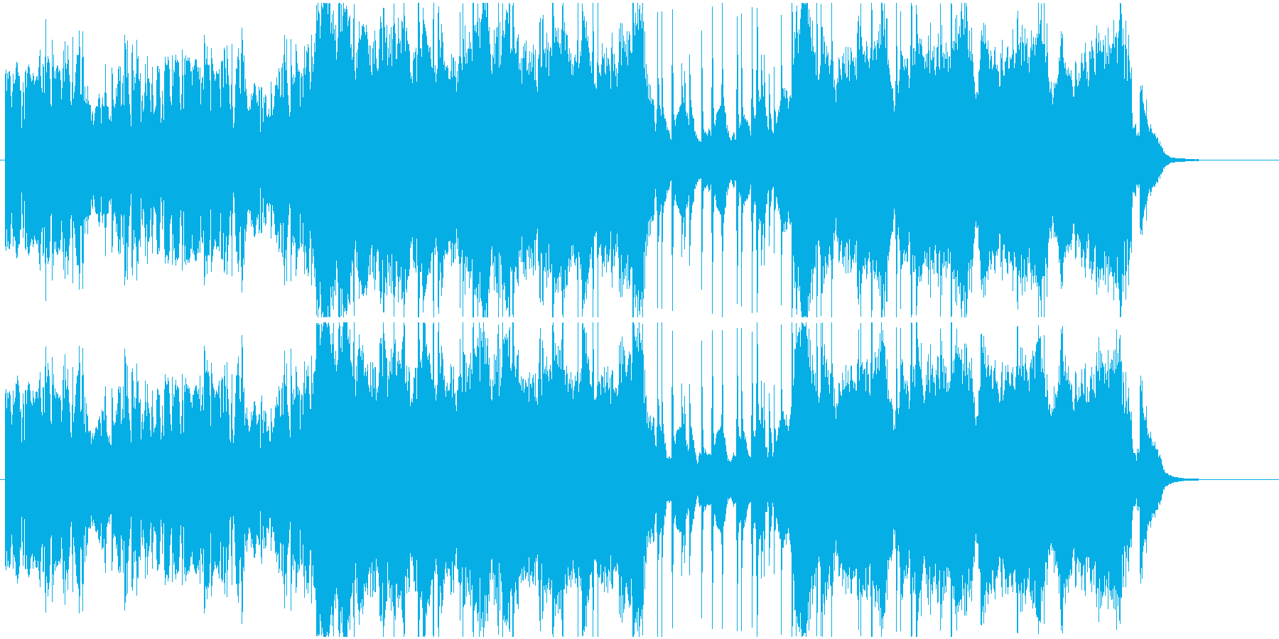 戦い直前の緊迫した様子を曲にしました。の再生済みの波形