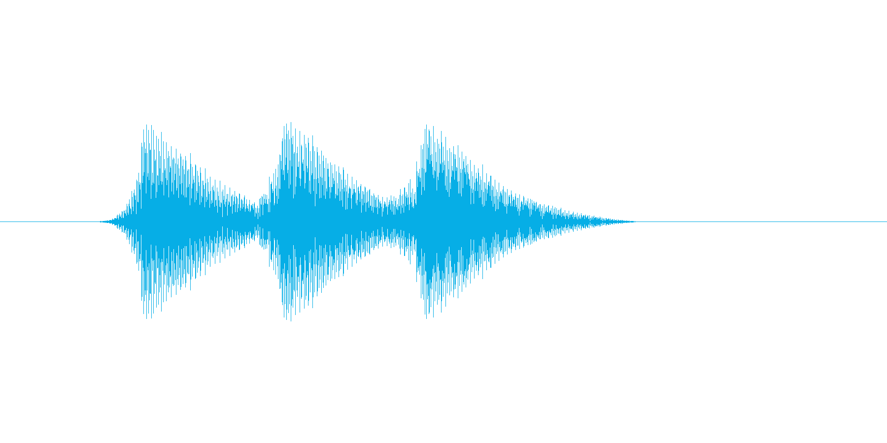 ファミコン風効果音 決定音系です 29の再生済みの波形
