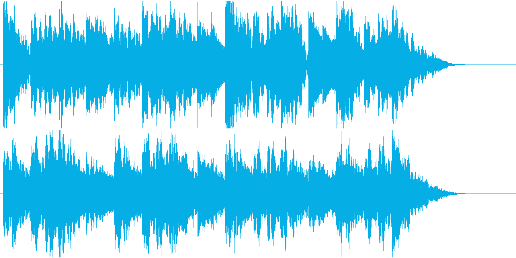 切ない雰囲気の曲/その2の再生済みの波形