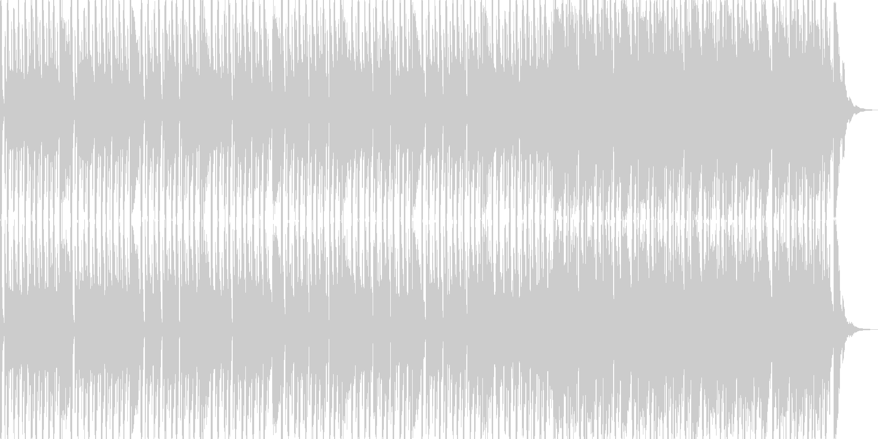 明るめのレゲエ調の曲です。よろしくお願…の未再生の波形