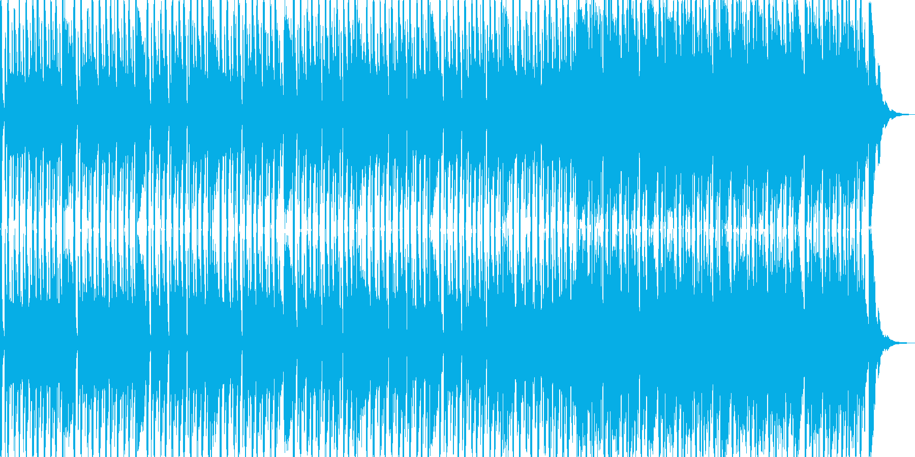 明るめのレゲエ調の曲です。よろしくお願…の再生済みの波形