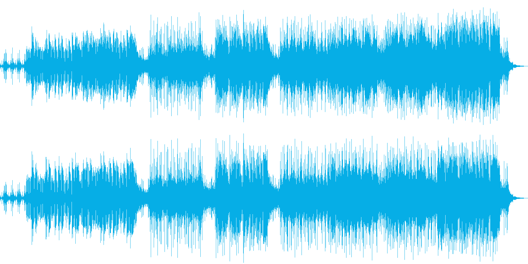 ルネッサンス民族音楽の再生済みの波形