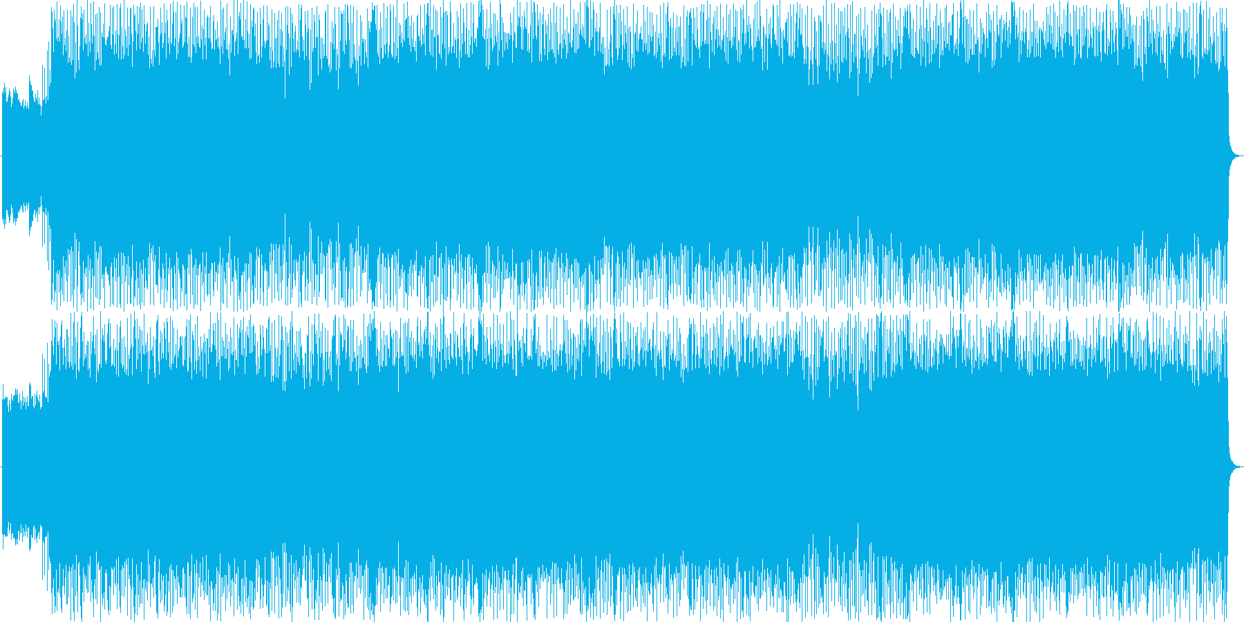 ゴシックな雰囲気のハードロックサウンドの再生済みの波形