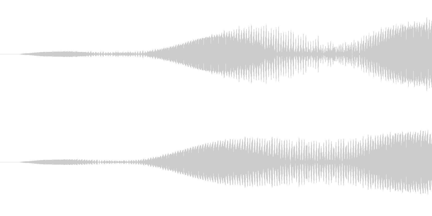 エラー音の未再生の波形