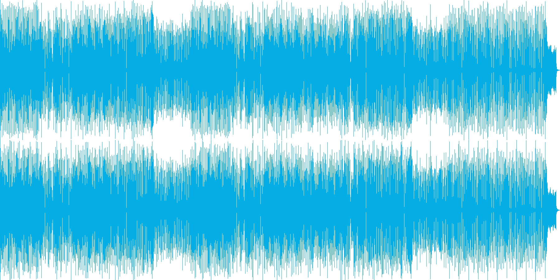 新年を明るく迎えるような和風な音楽ですの再生済みの波形