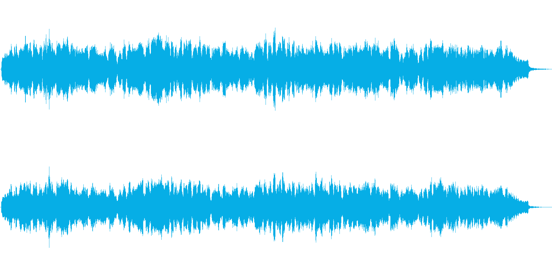 バスクラリネットとシンセのジングル2の再生済みの波形