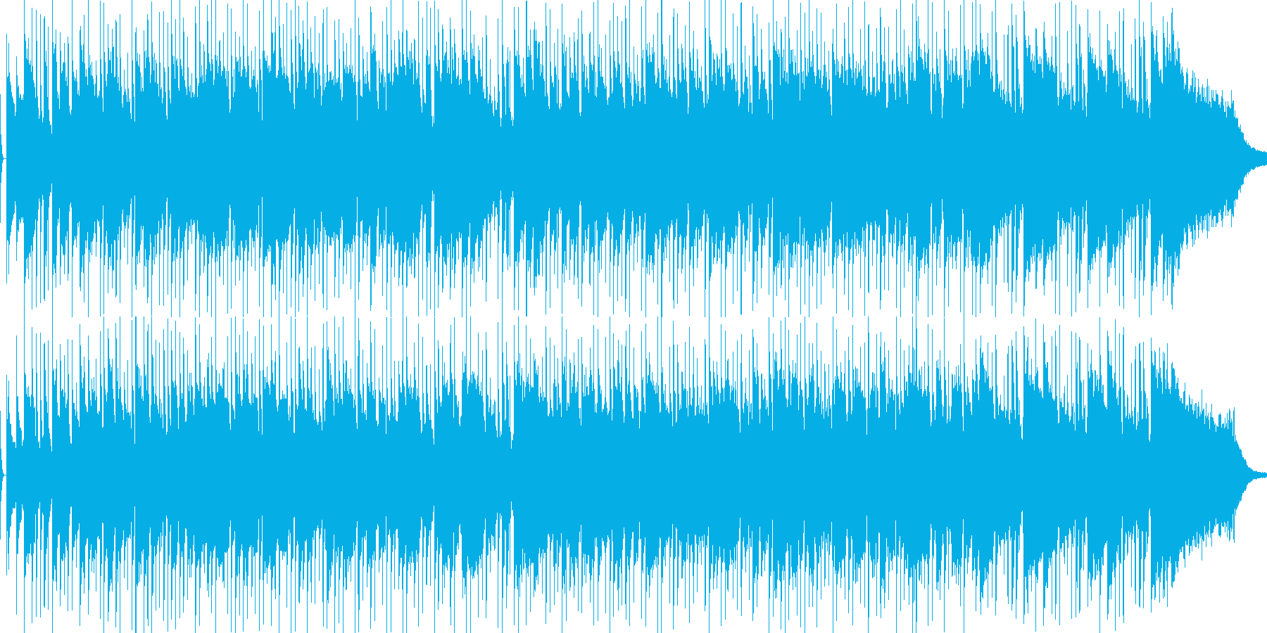 やわらかな雰囲気のボサノバ調の曲です。…の再生済みの波形