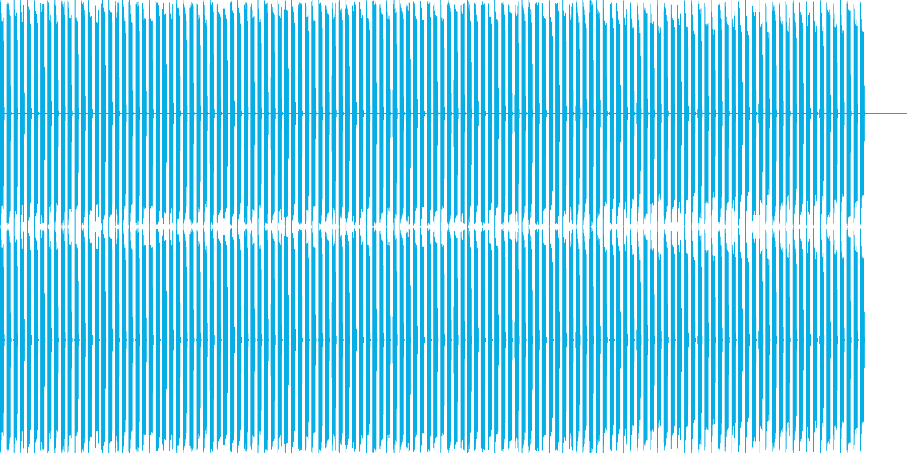 ピピピピピピピピ!(電子音、機械音)の再生済みの波形