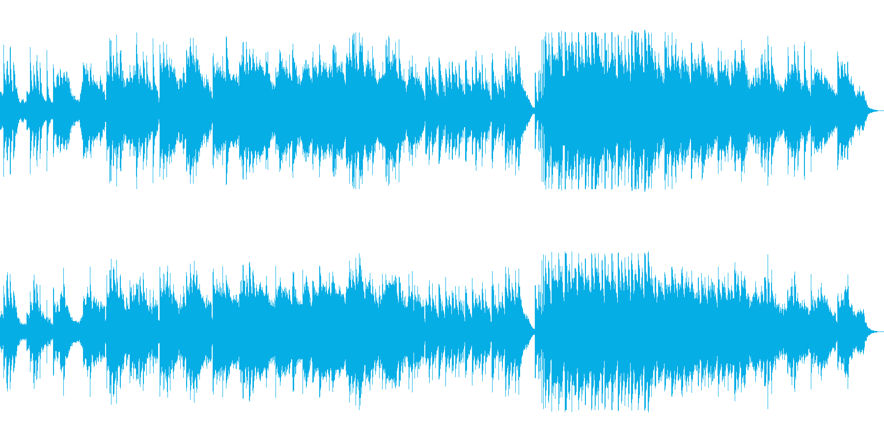 シンセのみずみずしさが生きるポップスの再生済みの波形
