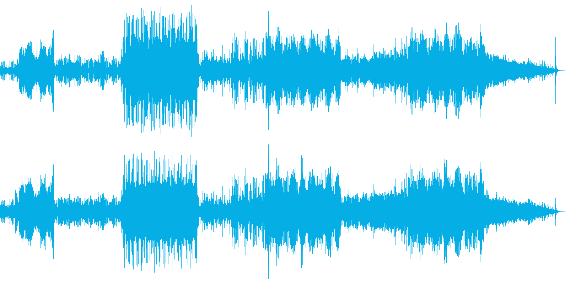 日本と言う感じを曲にしてみました。の再生済みの波形