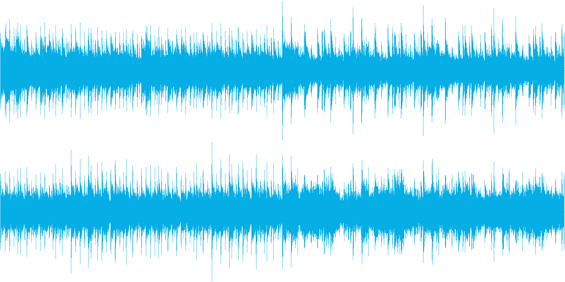 134bpm、E-Maj、16ビート(円の再生済みの波形