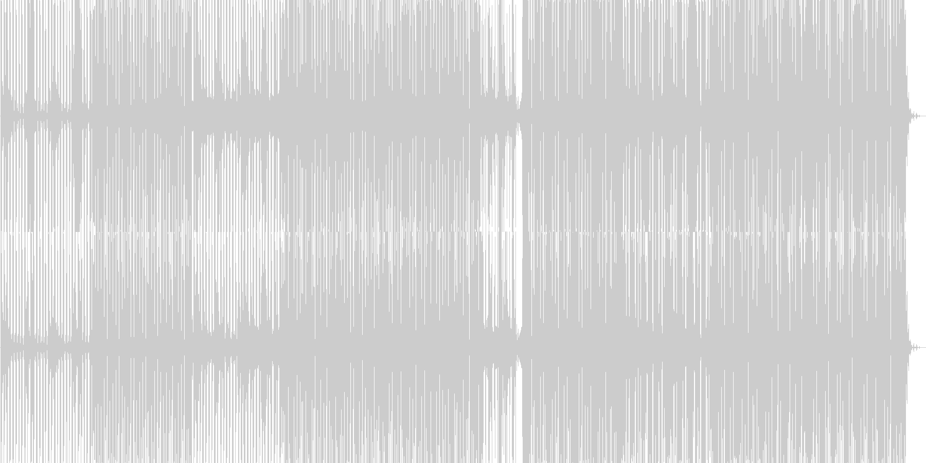 少しづつ変化するdeep minimalの未再生の波形