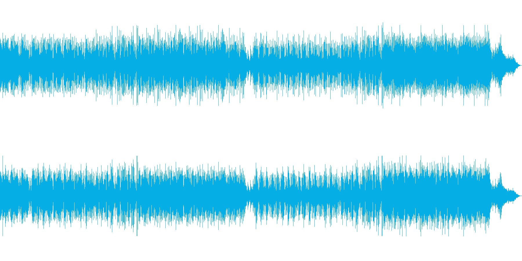 高音質♪和風アジア風琴と笛の曲の再生済みの波形