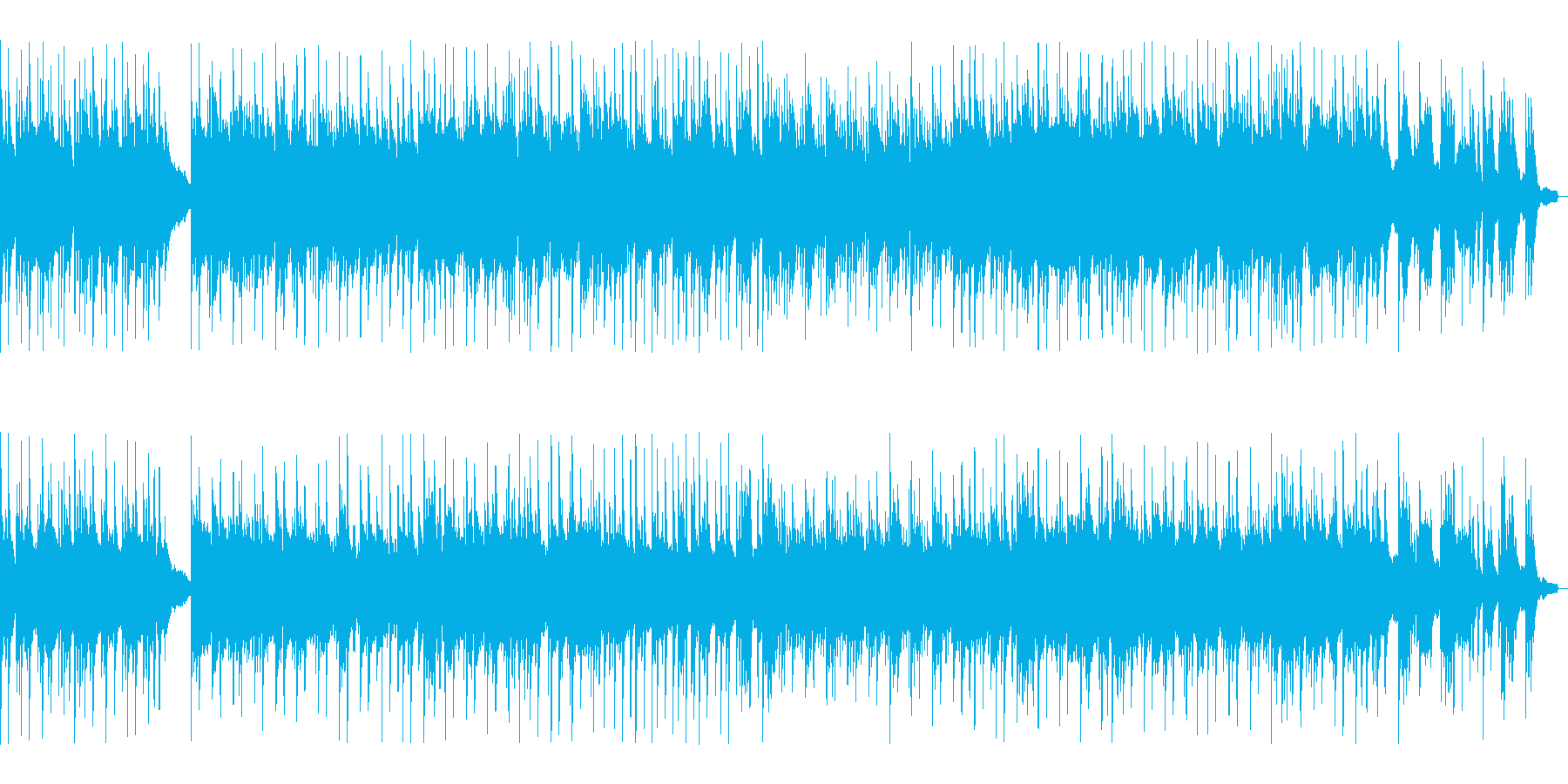 BGM016-03 ピアノとギターの落…の再生済みの波形