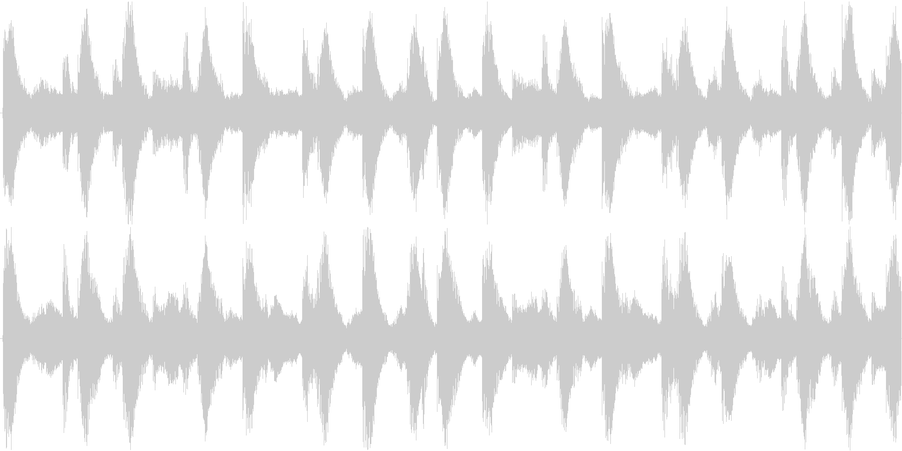 エレクトロなイメージをした楽曲です。の未再生の波形