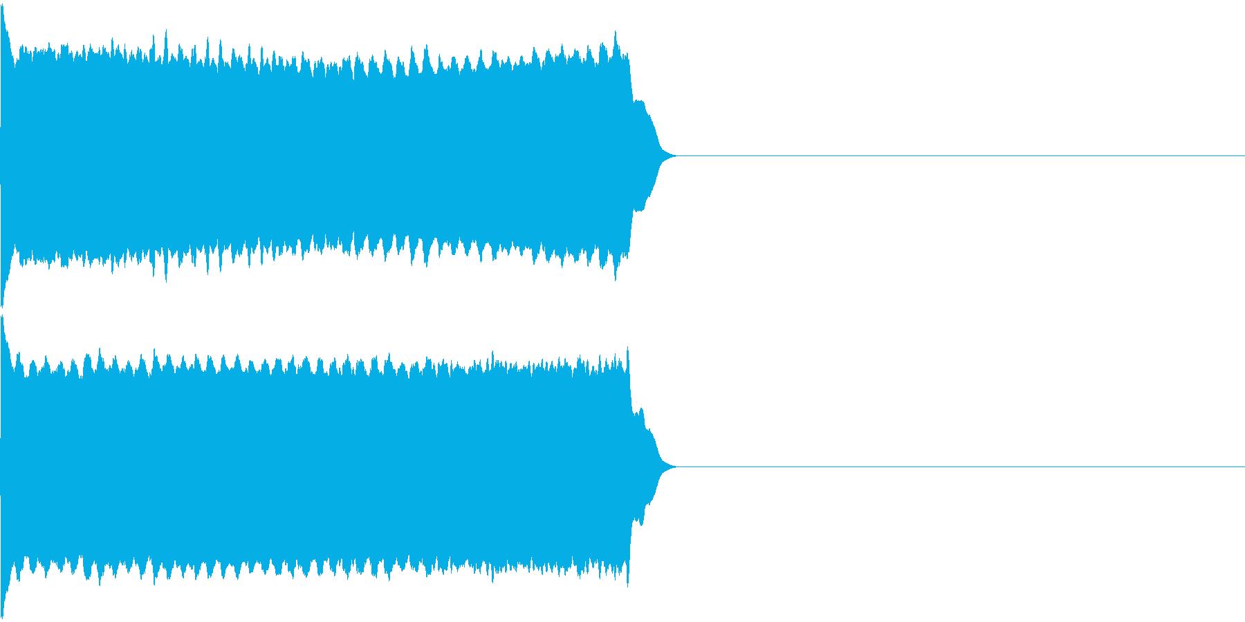ピー (電子音、規制音などに)の再生済みの波形