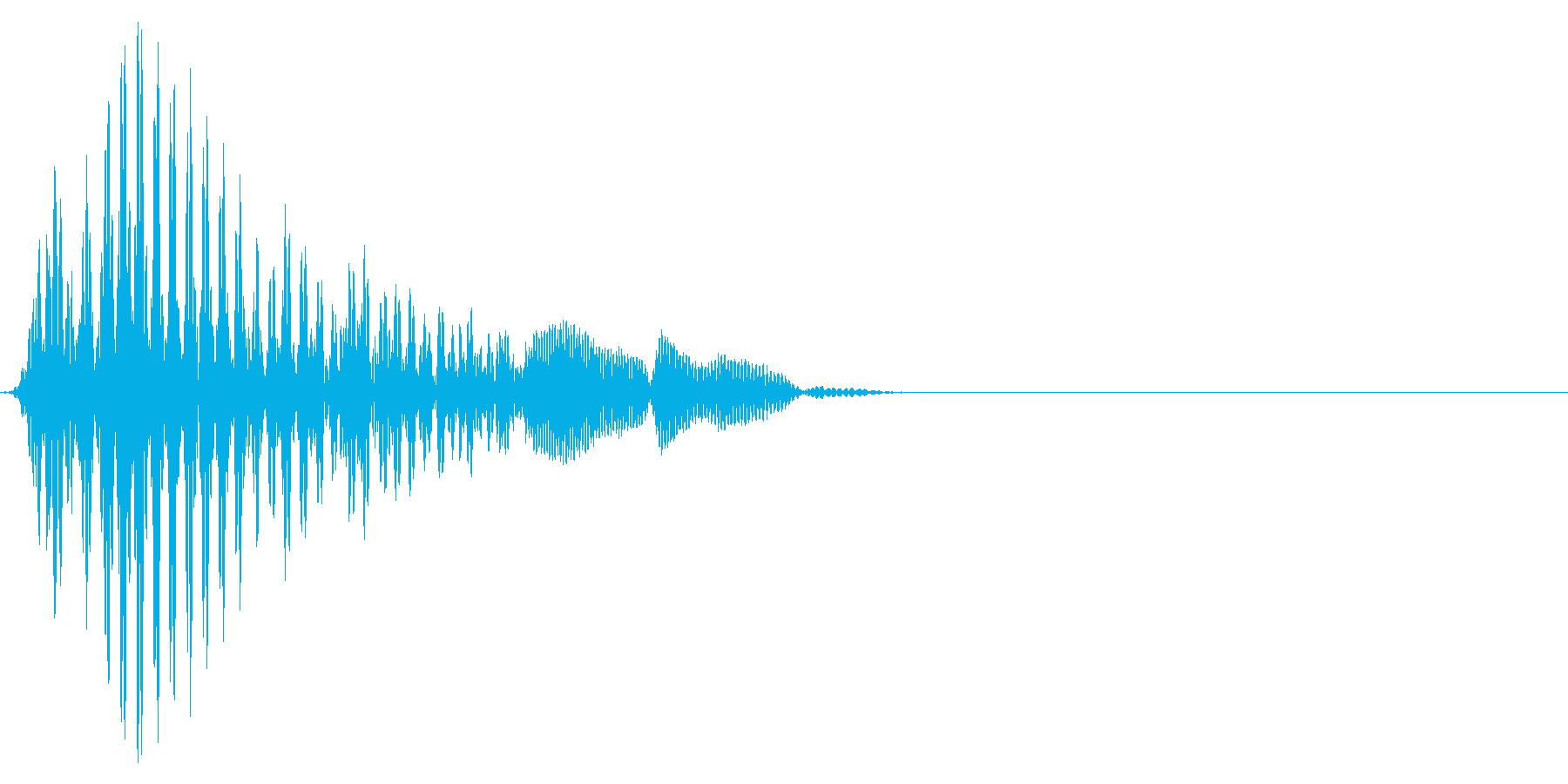 ゲーム掛け声ゾンビ1エエ?1の再生済みの波形