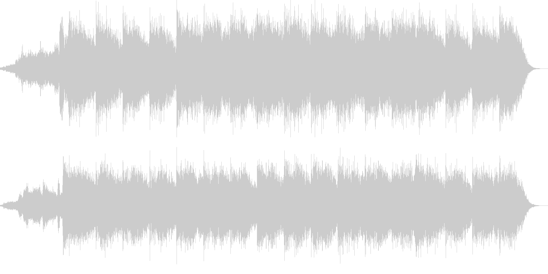 心の中のダークな本音を見透かすイメージの未再生の波形