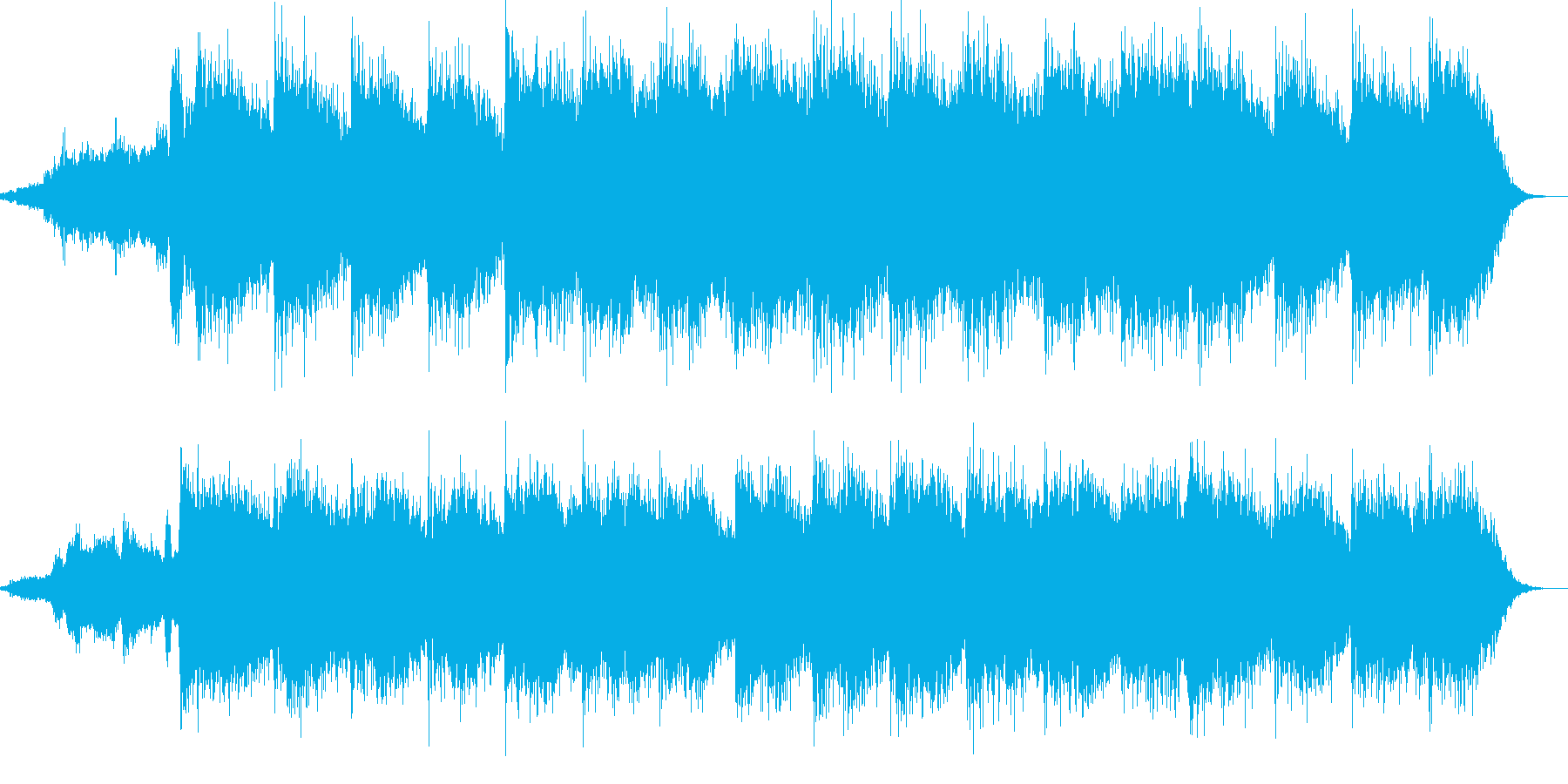 心の中のダークな本音を見透かすイメージの再生済みの波形