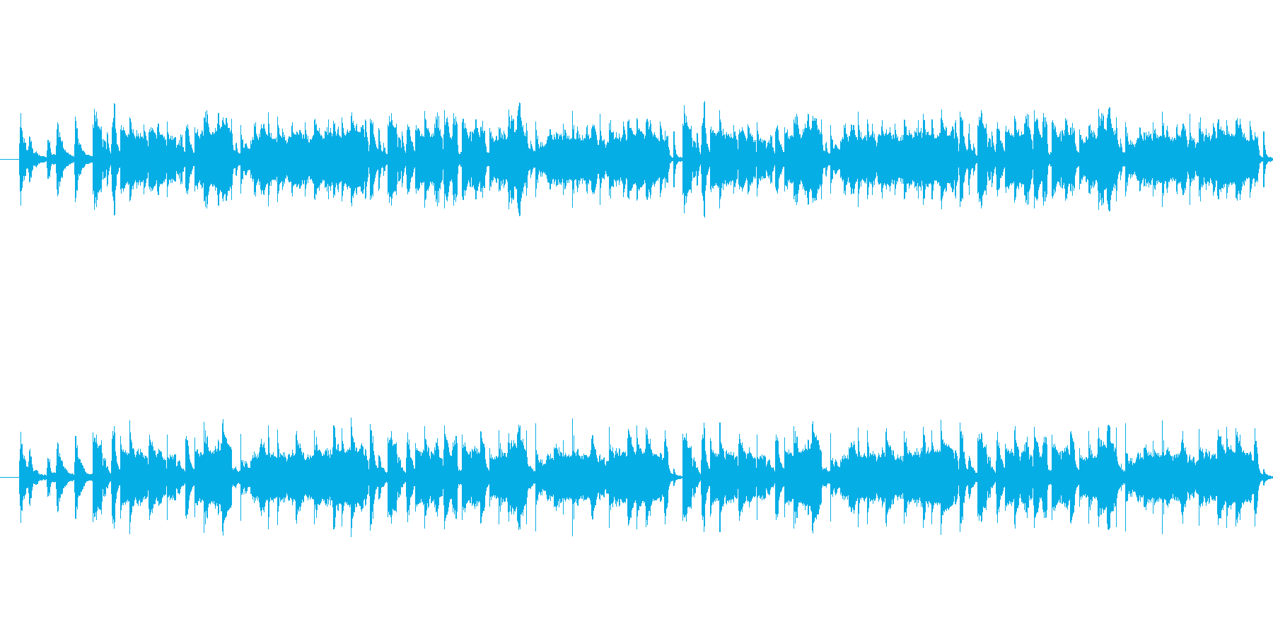 ほんわか、ほのぼのとした音楽です。子供…の再生済みの波形