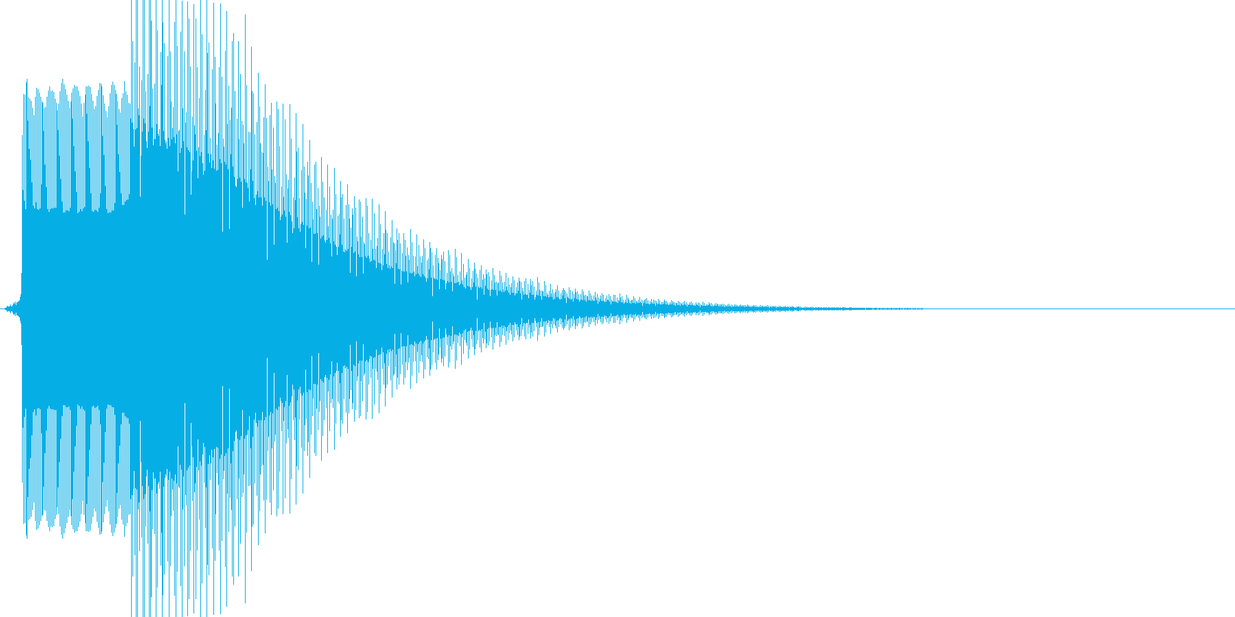 ピンポン(解答ボタンや正解の音に)の再生済みの波形
