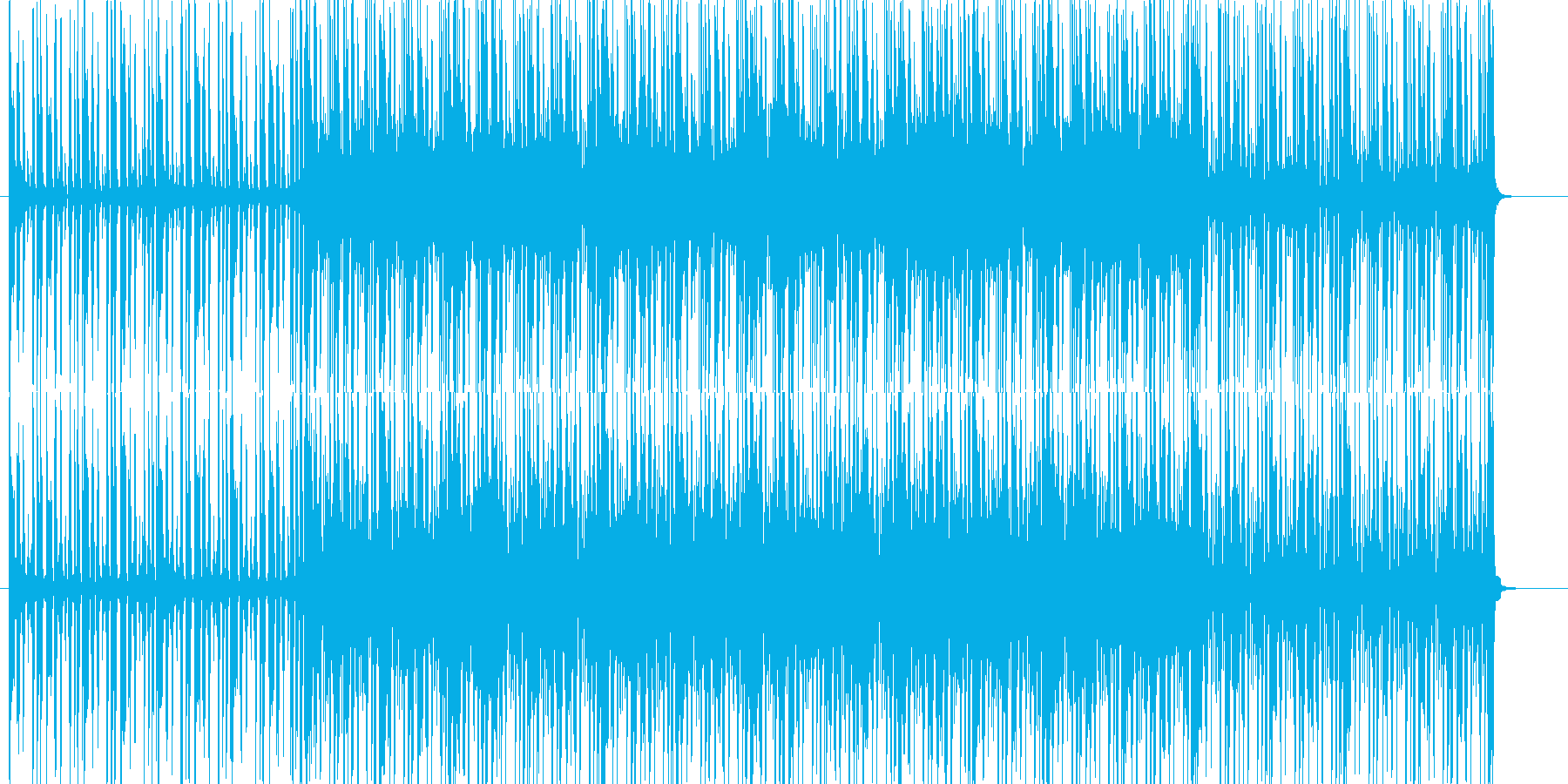 お洒落でかっこいいクラブジャズBGMの再生済みの波形