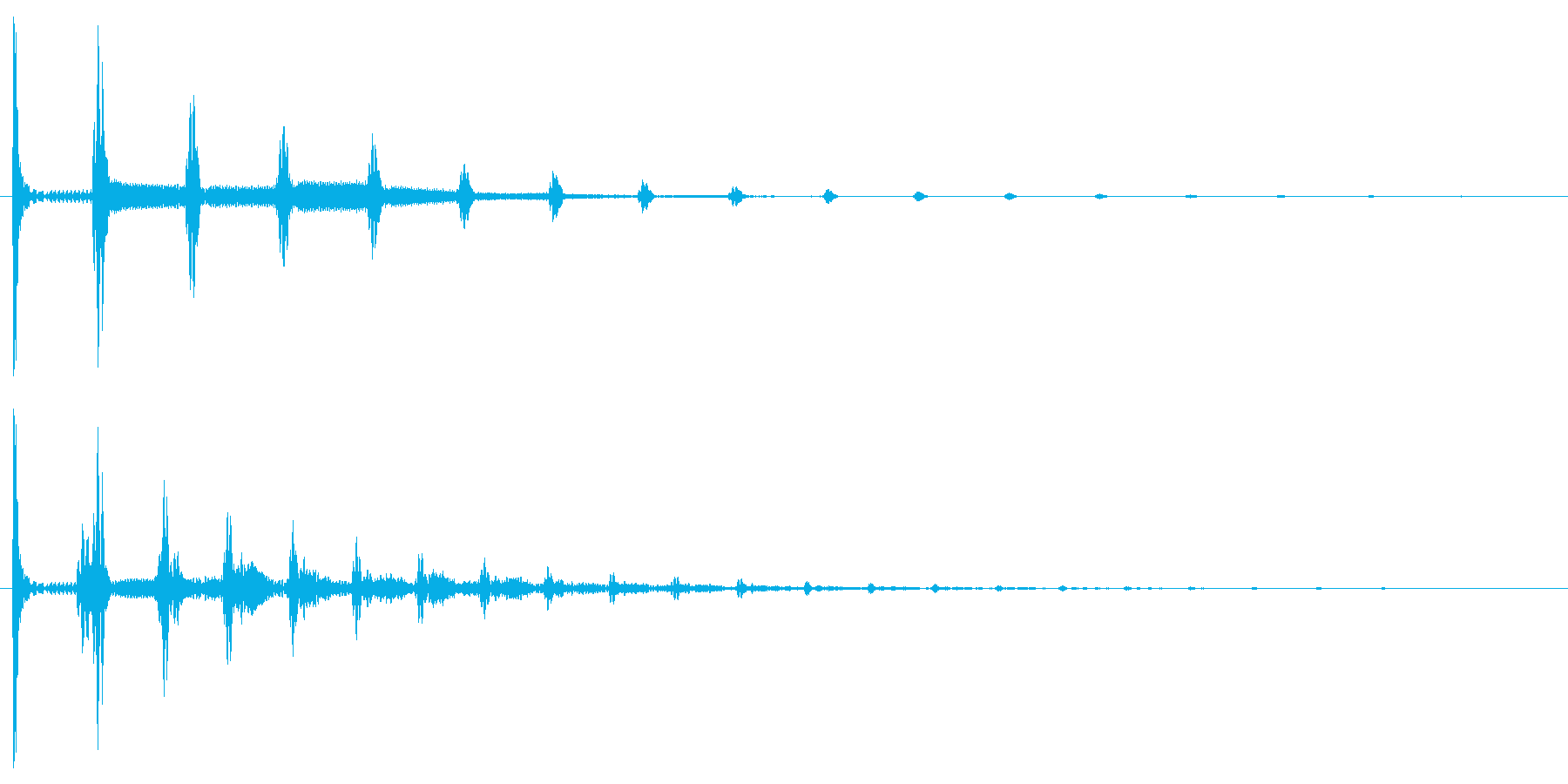 音響処理を意識した短い効果音です。の再生済みの波形