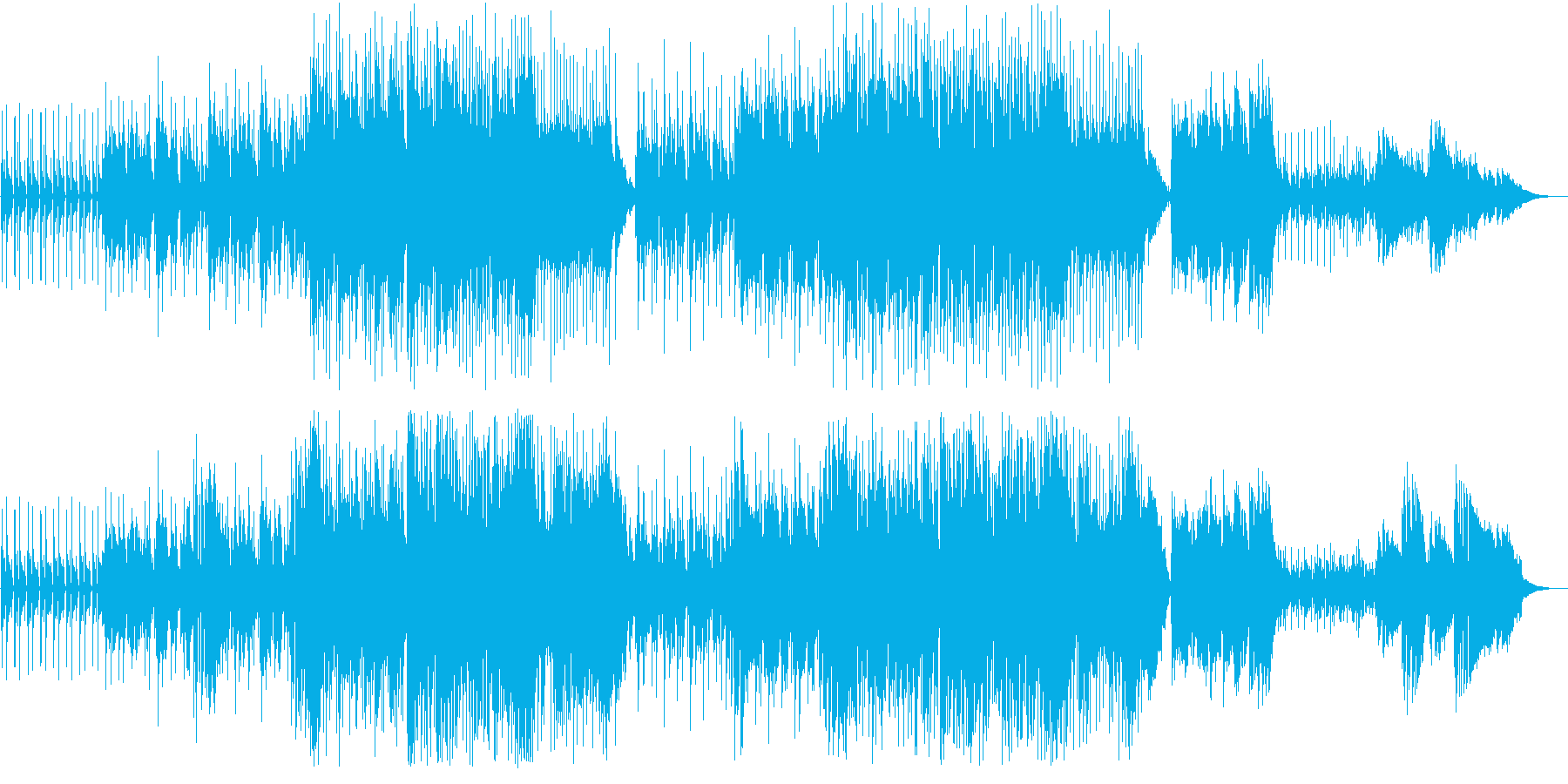 落ち込んだ時に心を落ち着かせてくれる曲の再生済みの波形
