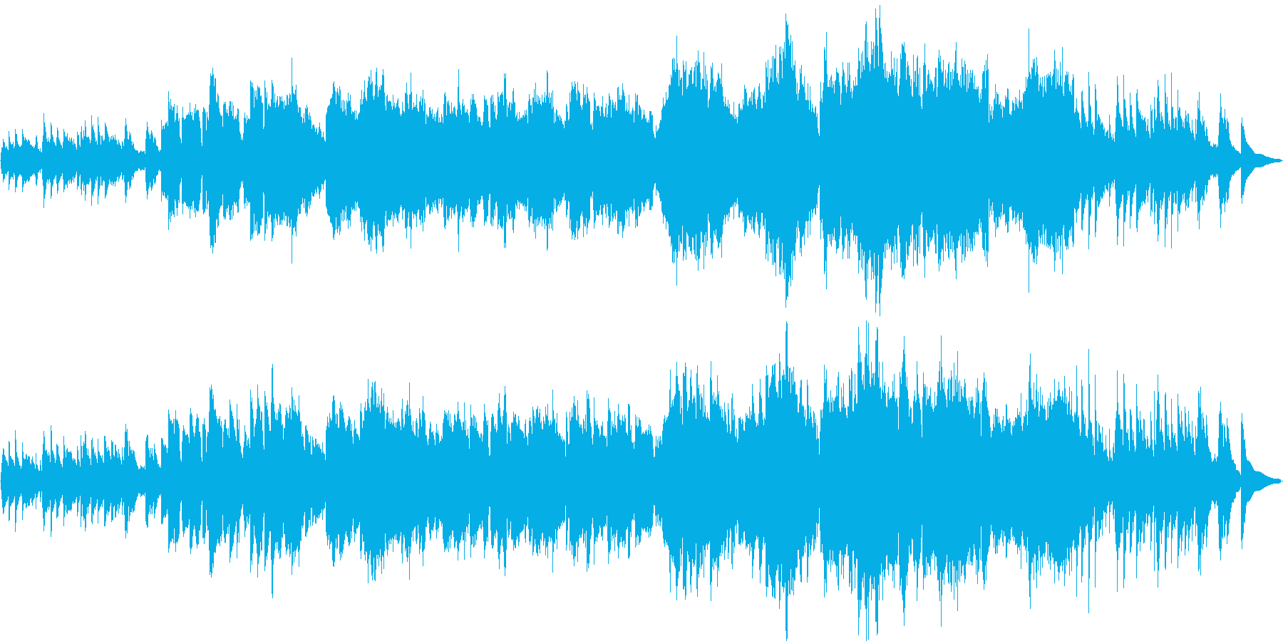 静かな月夜のイメージの幻想曲の再生済みの波形