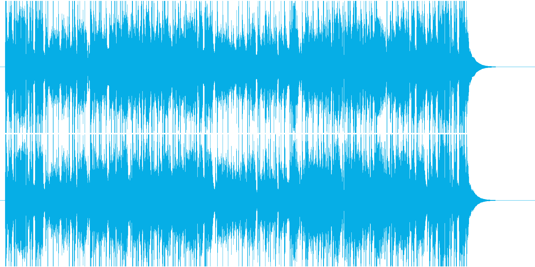 はかたソングの再生済みの波形