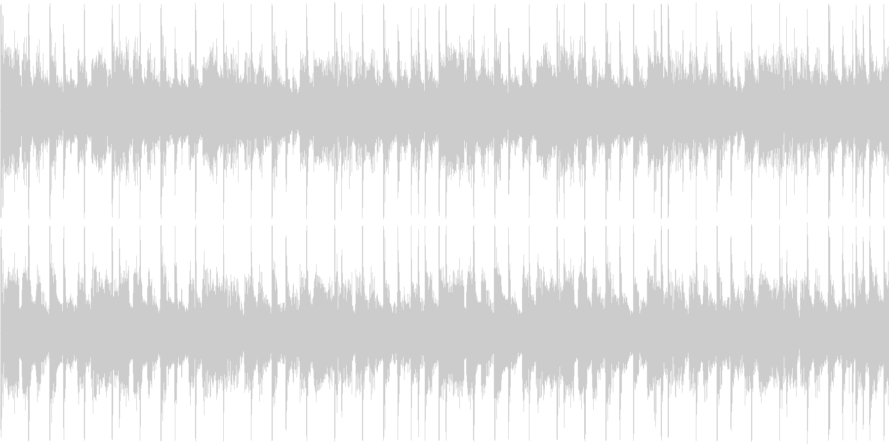 ピアノメインでシンプルな切ない曲の未再生の波形