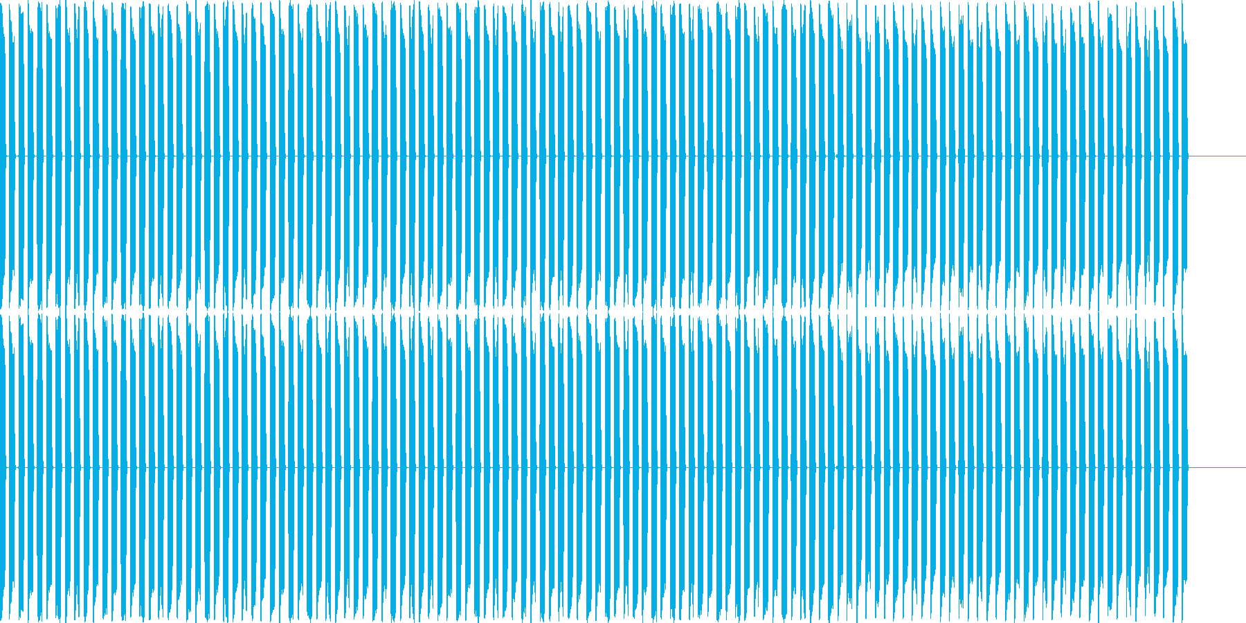 ピピピピピピピピ!(電子音、機械音)の再生済みの波形
