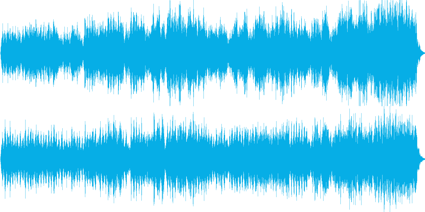 聖歌隊のような混声合唱曲ですの再生済みの波形