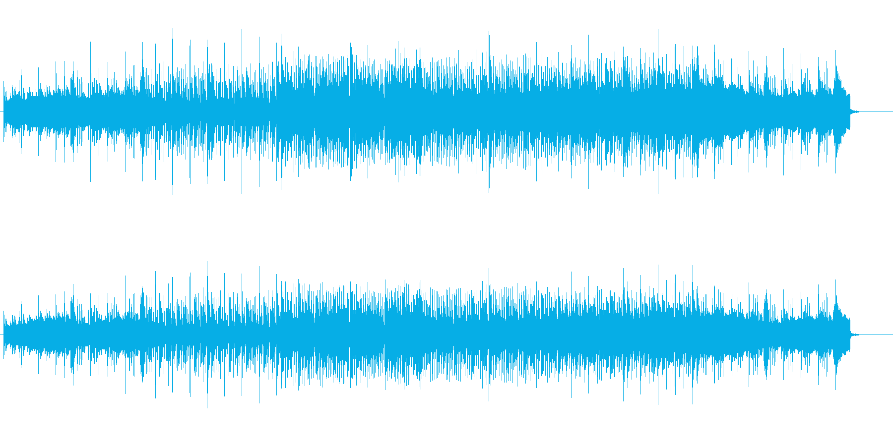 洗練されたエレクトリックなポップ/ロックの再生済みの波形