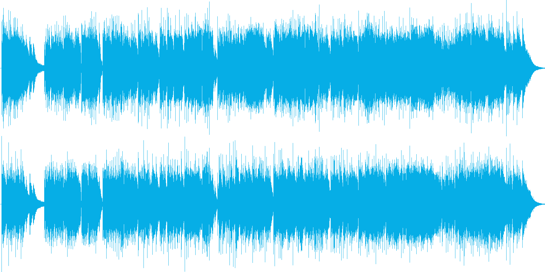 どこか懐かしい哀愁のあるピアノ曲ですの再生済みの波形