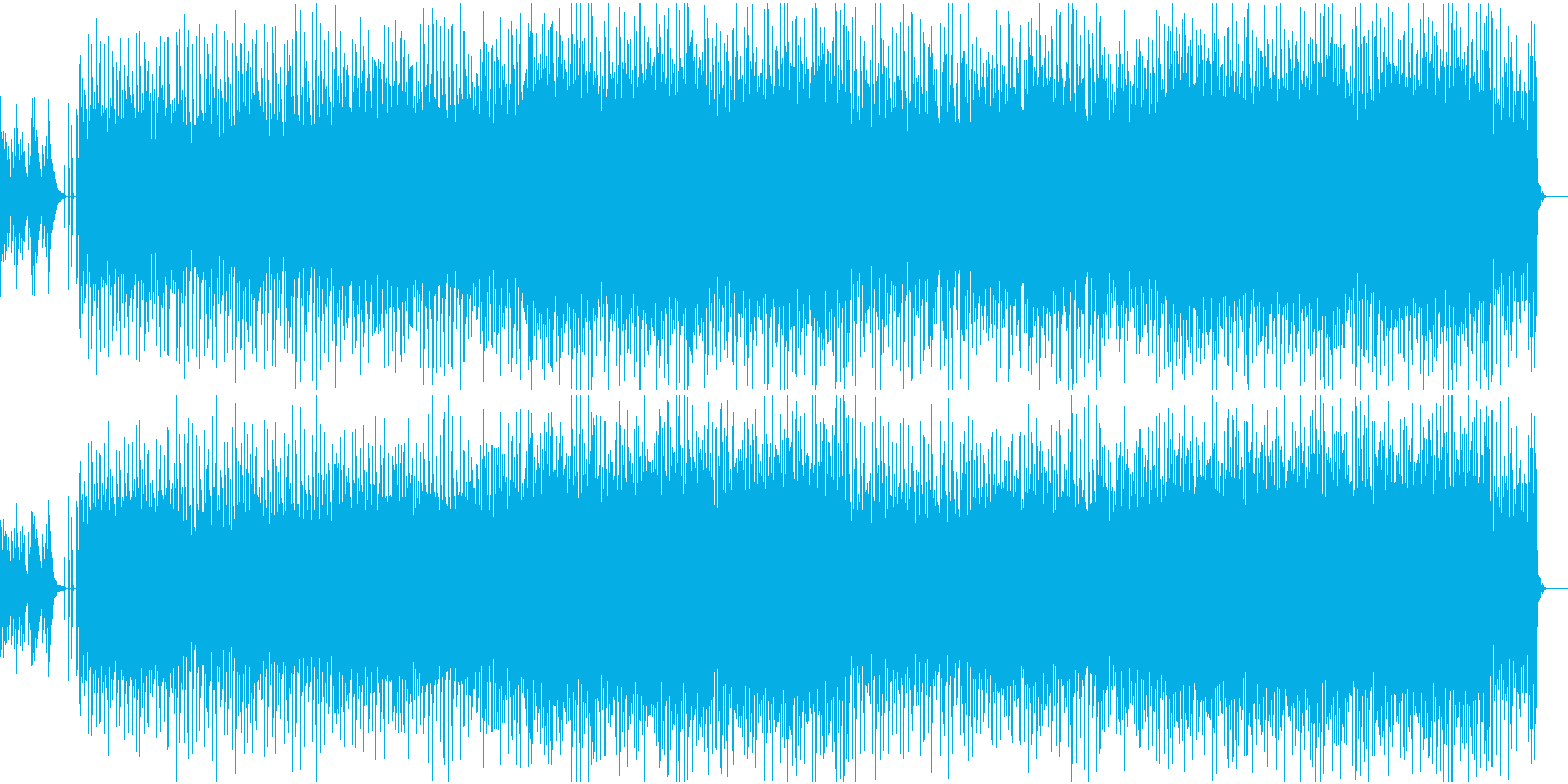 落ち込んでいる朝に爽やかな気分になれる曲の再生済みの波形