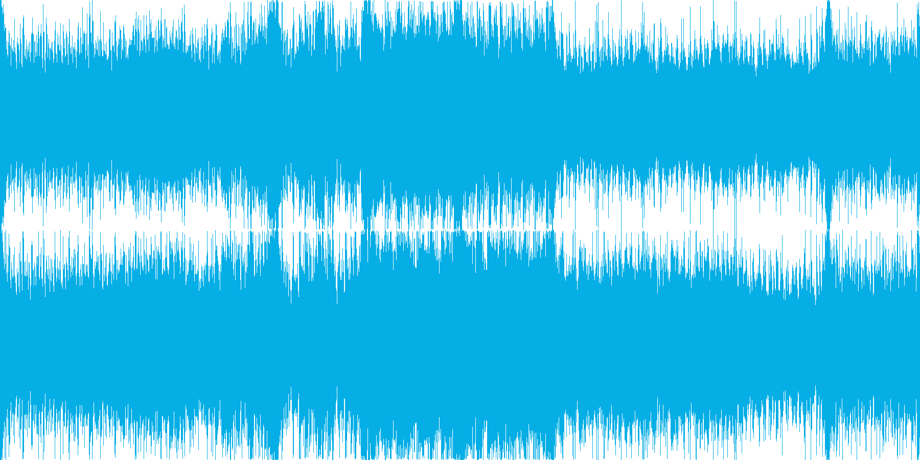 壮大で激しく悲しい戦闘曲/ループ可の再生済みの波形