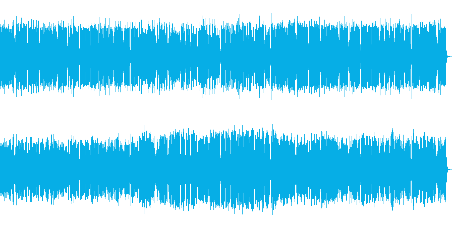 エレP&管楽器のレトロなメロディアス楽曲の再生済みの波形