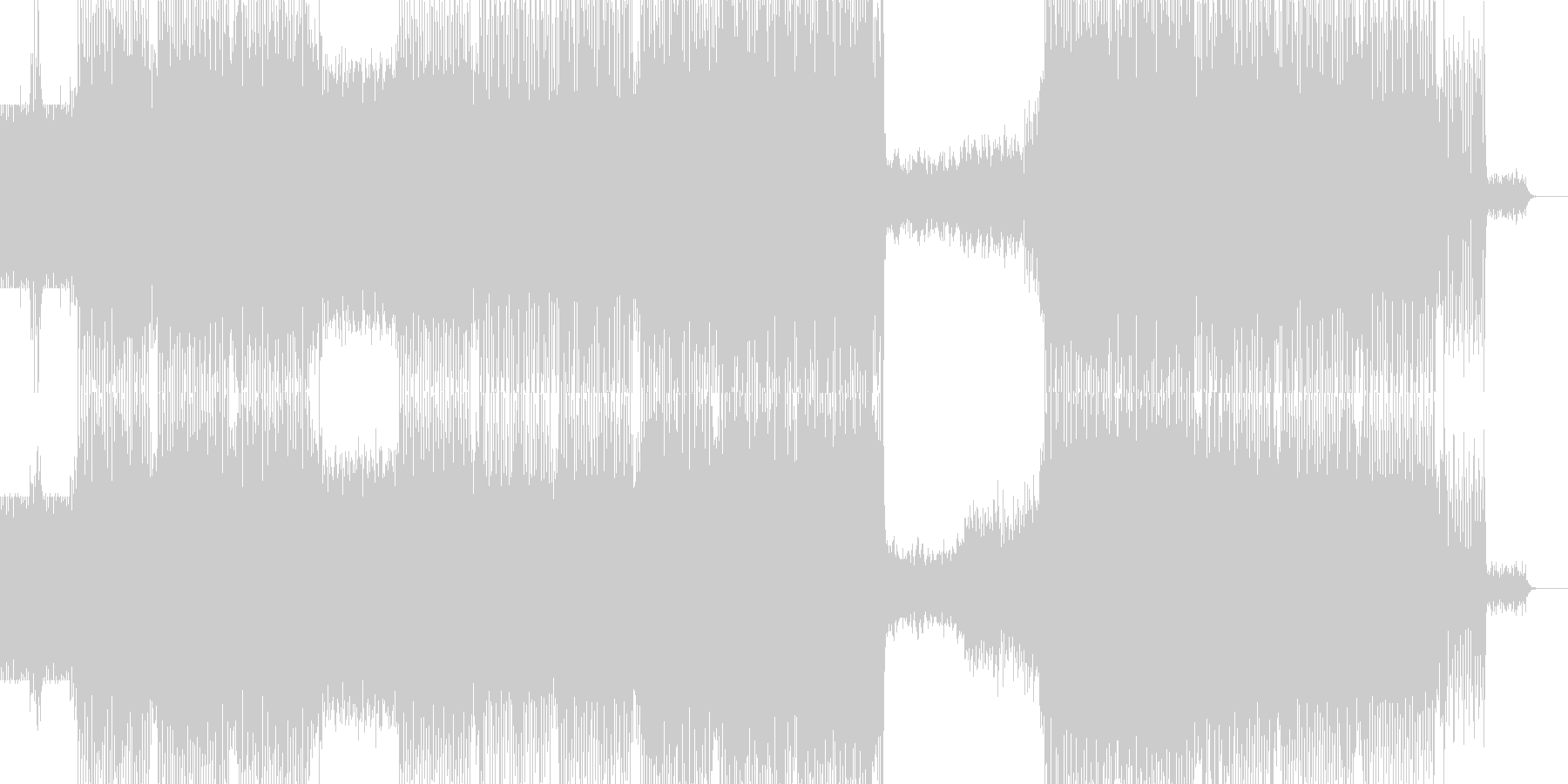 テコテコとシンセの音が心地よい映像やパ…の未再生の波形