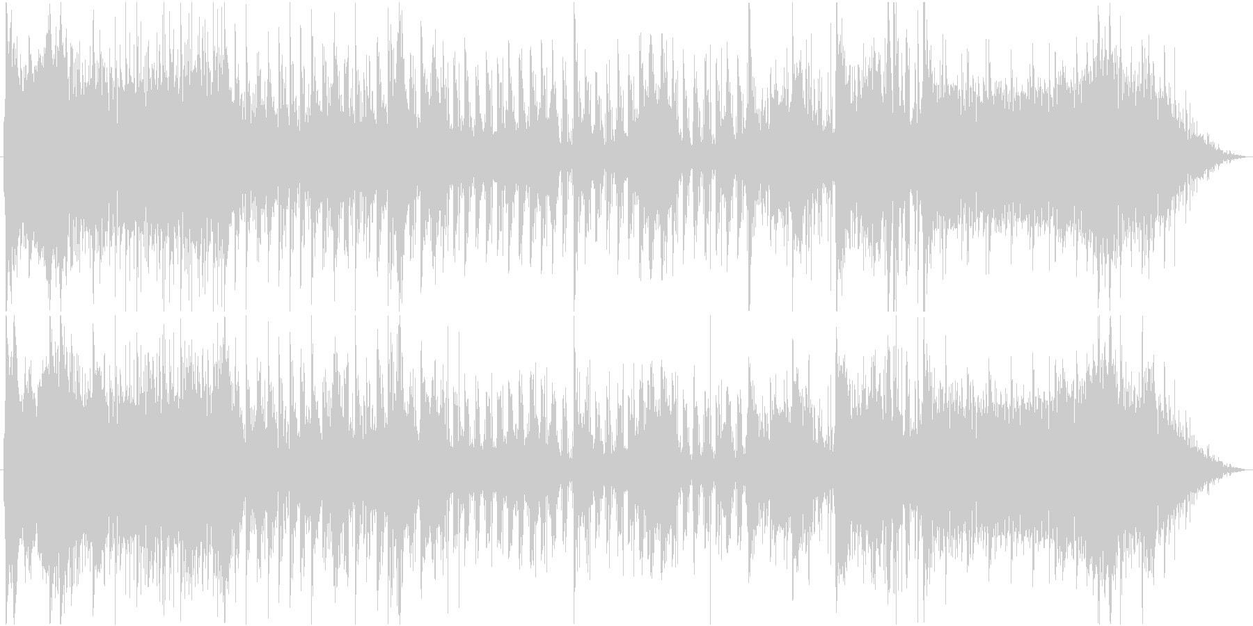 ややテンション抑えめのバトル曲。の未再生の波形