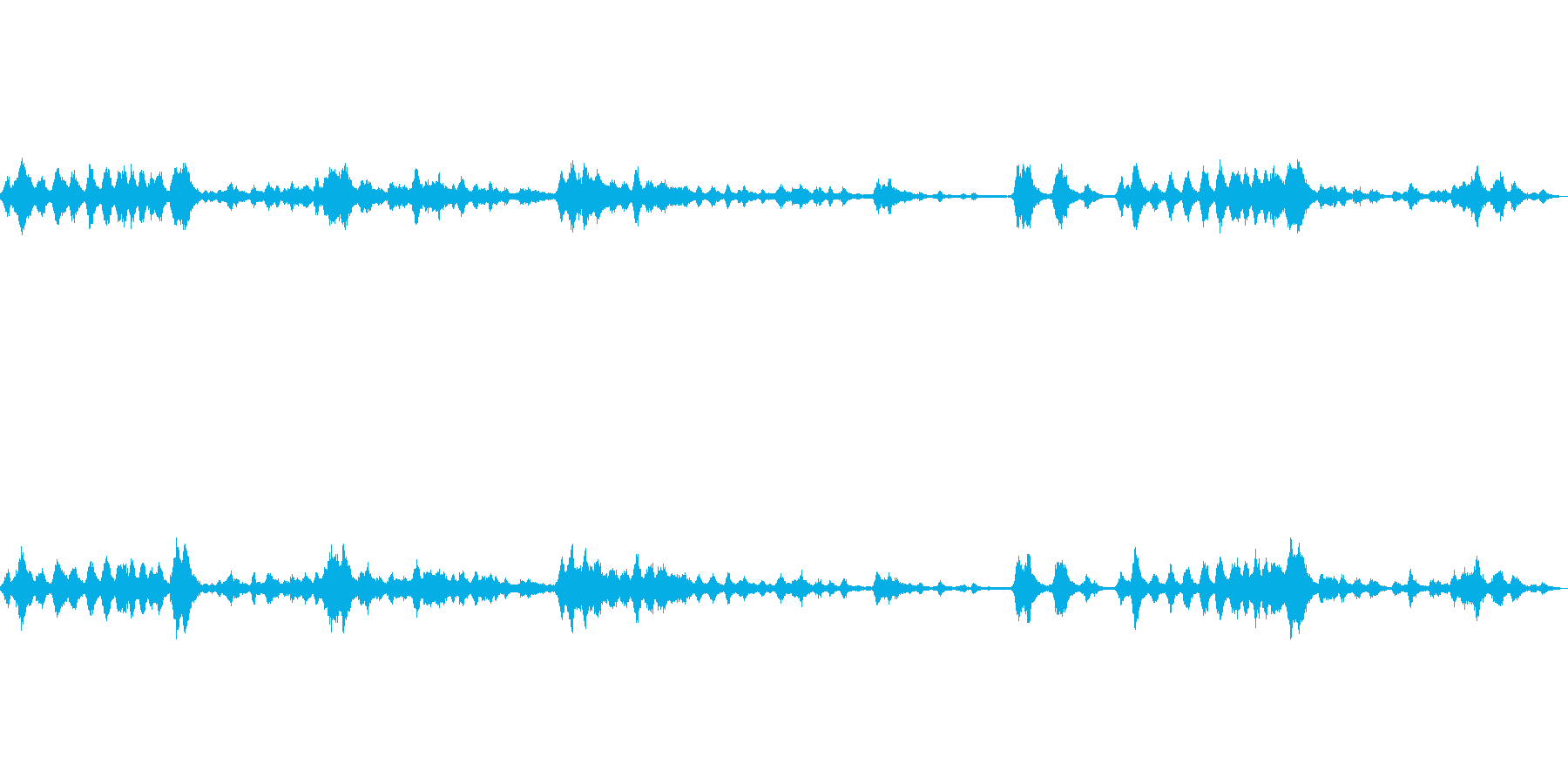 怪物がひしめく洞窟(恐ろしい声が響く)の再生済みの波形
