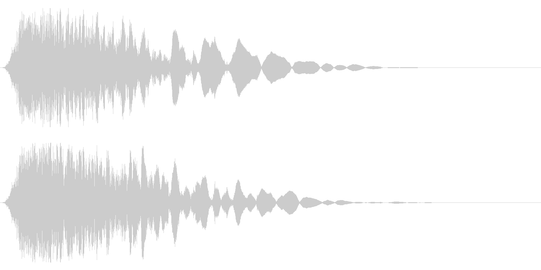 刀や剣 抜刀 斬撃の効果音 11cの未再生の波形