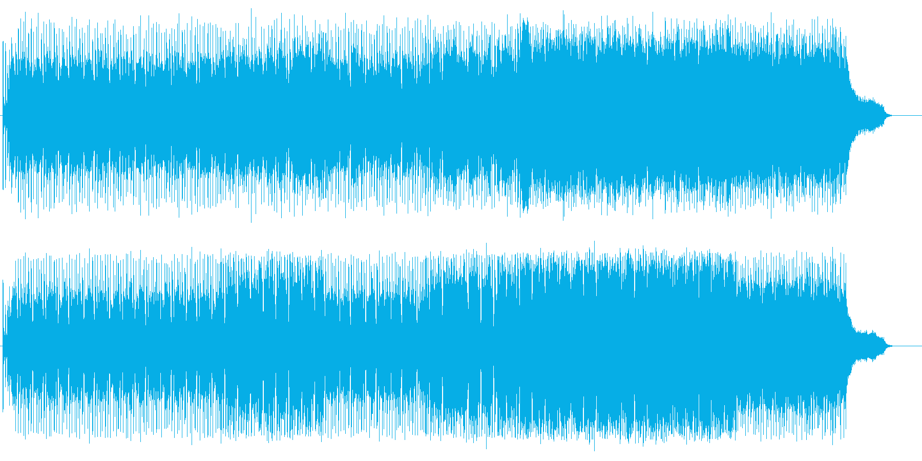 テーマ性のあるクールなフュージョンの再生済みの波形