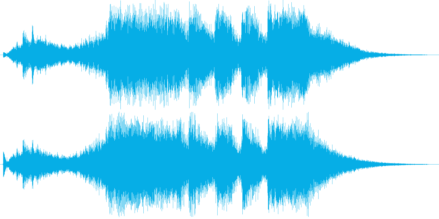 レベルアップっぽいファンファーレ1(豪華の再生済みの波形