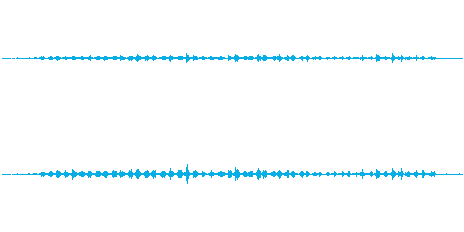 しゃかしゃか。歯磨き、歯を磨く音ですの再生済みの波形